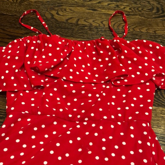 Aqua hi low dress - Picture 2 of 3